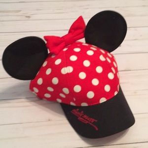 Minnie Mouse Ears Baseball Cap